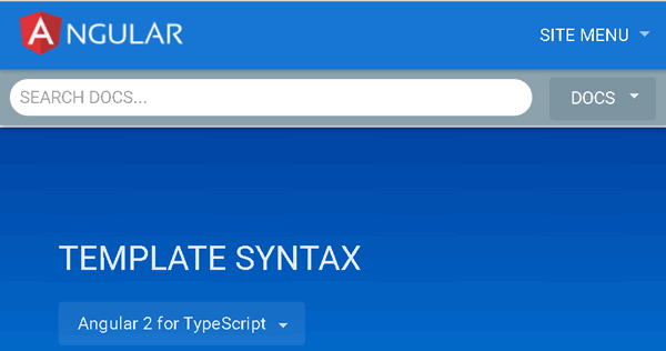 templateSyntax